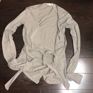 WILFRED WRAP LONG SLEEVE TOP XXS